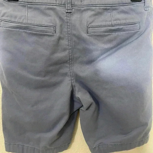 Abercrombie Kids Shorts Boys Size 11/12 Light Blue Flat Front Chino - Picture 2 of 3